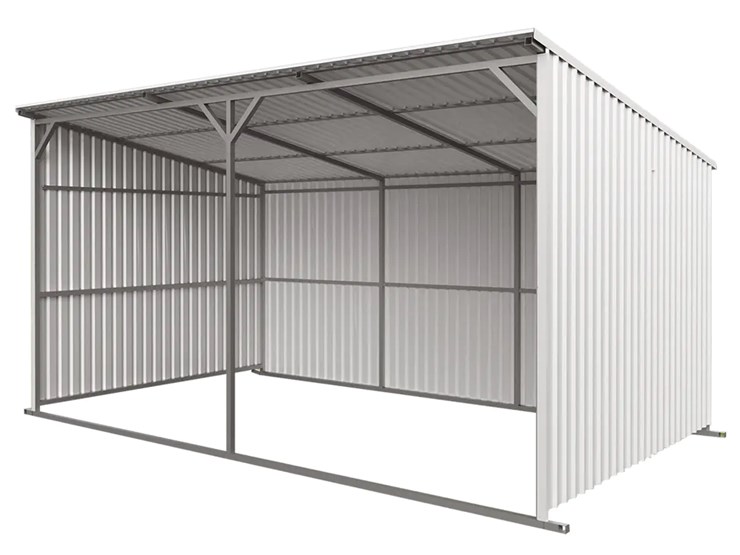 kj-heavy-duty-20'-x-12'-livestock-metal-shed,-m/n-k1912,-unused-image-1