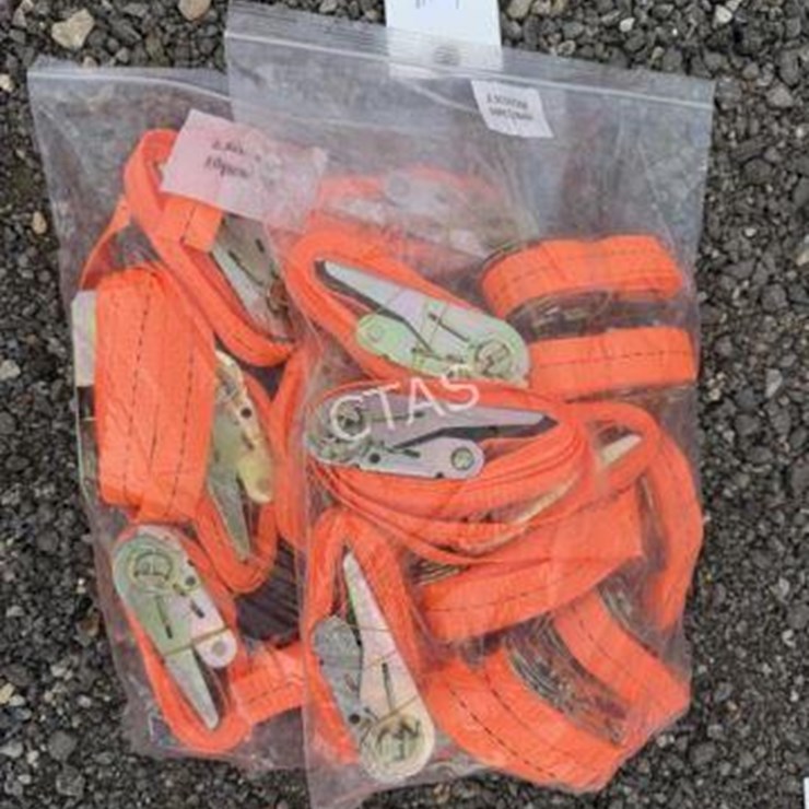 #91 • (20) Ratchet Straps - 2.5cm x 2m