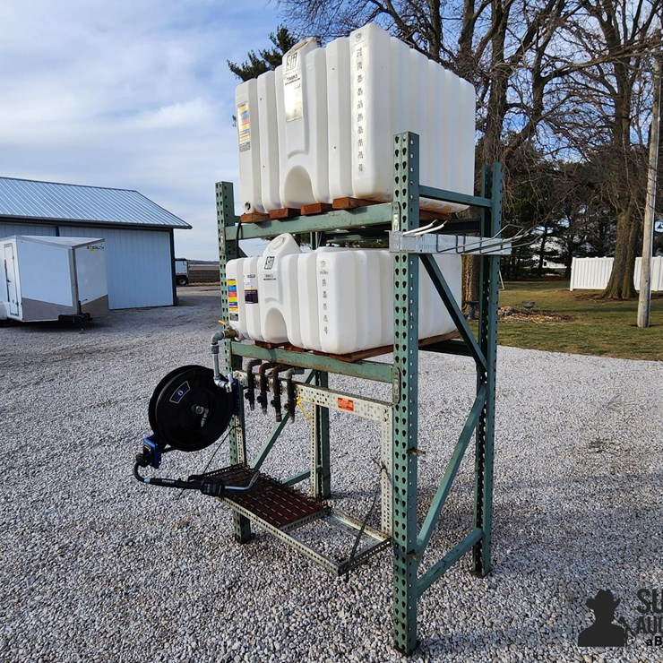 Graco HPM65B Oil Pump W/ Poly Tanks & Stand