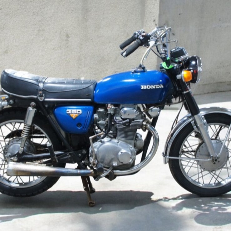 1972 Honda CB350 Motorcycle