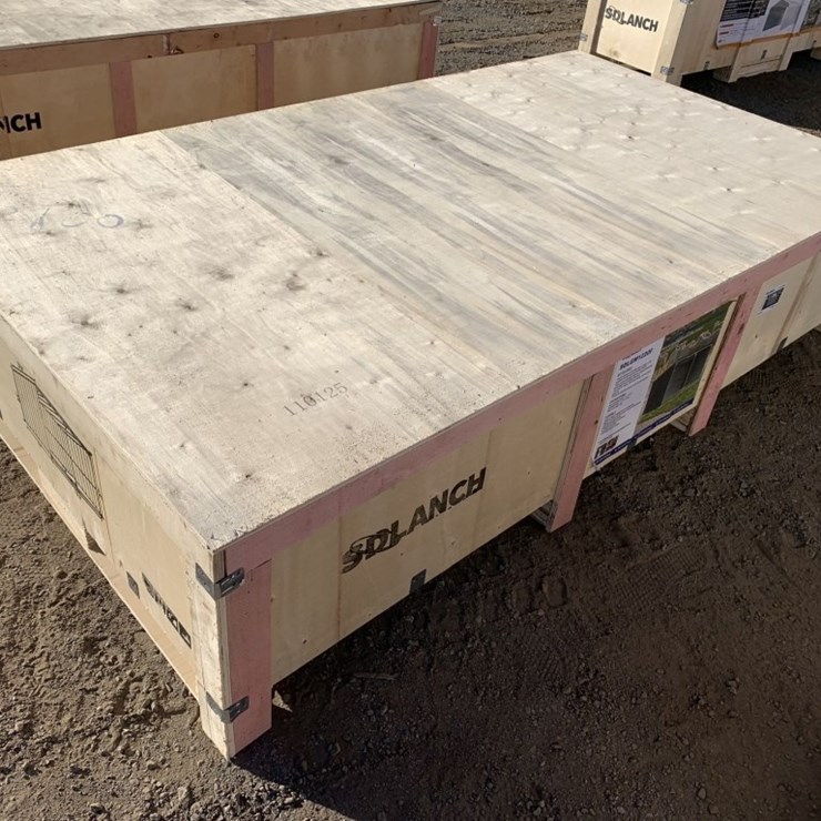 Unused SD Lanch 20ft x 12ft Galvanized Metal