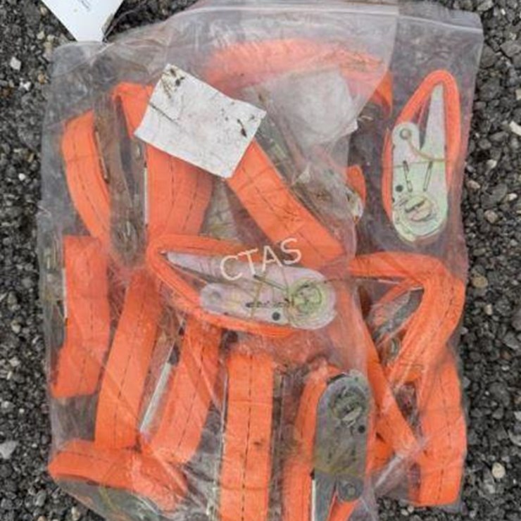 #34 • Ratchet Straps - Qty: 20, 2.5cm x 1.5m