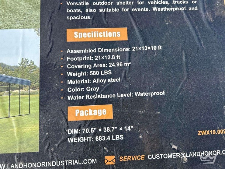 land-honor-21'-x-13'-metal-carport-image-4