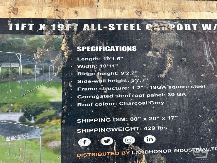 land-honor-11'x19'-all-steel-carport-image-3