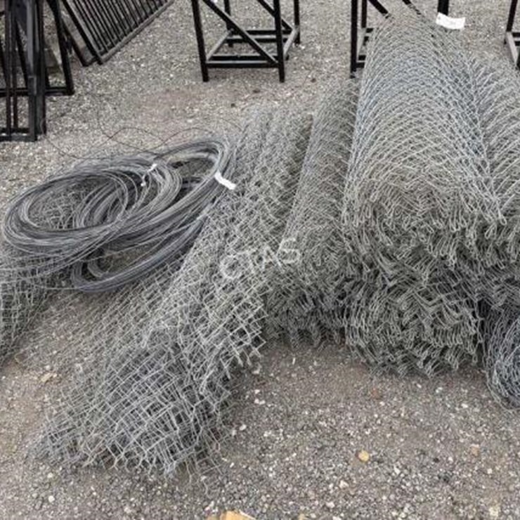 #191 • (8) Rolls of Chain Link Fencing Up To 5' H