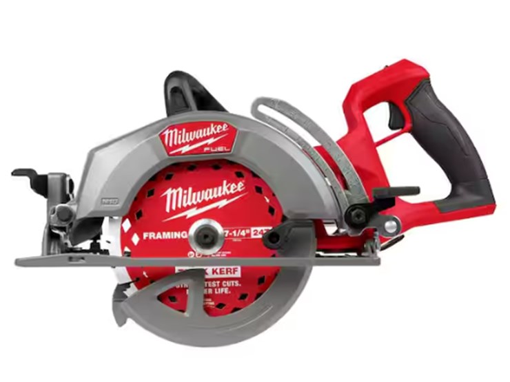 milwaukee-m18-fuel-18v-li-ion-cordless-7-1/4"-rear-handle-circular-saw,-unused,-tool-only-image-1
