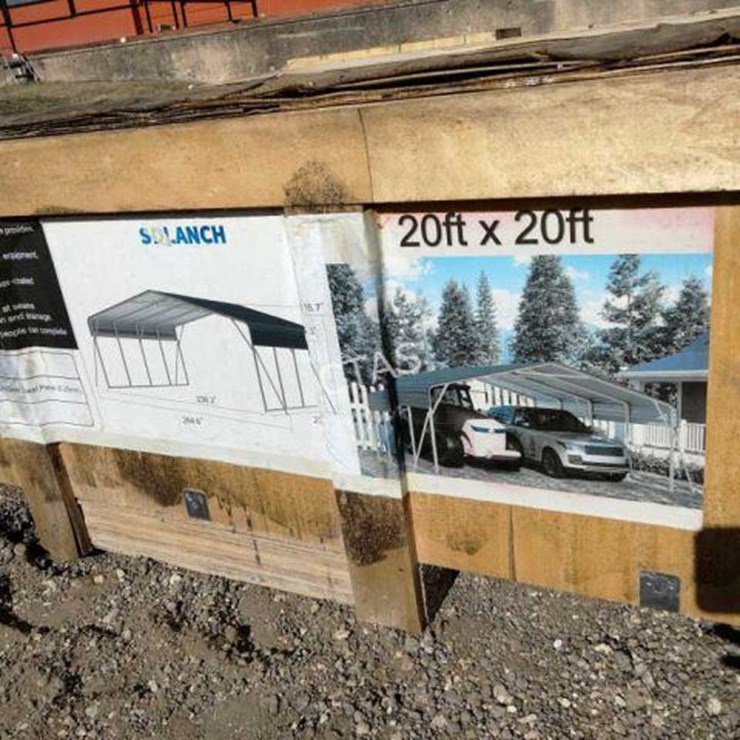 #5 • 20' x 20' High-End Carport - Open Sides
