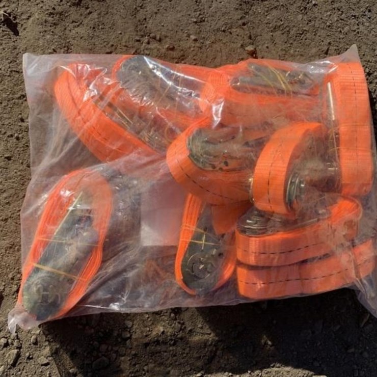 (10) Unused 1in Ratchet Straps.
