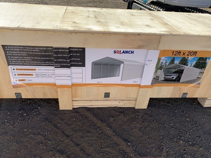 unused-sd-lanch-12ft-x-20ft-x-8ft-steel-carport.-image-3