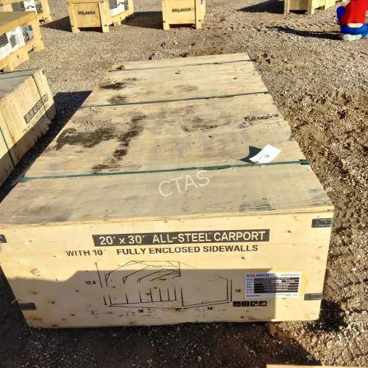 #64 • SDLC2030 20' x 30' High-End Carport