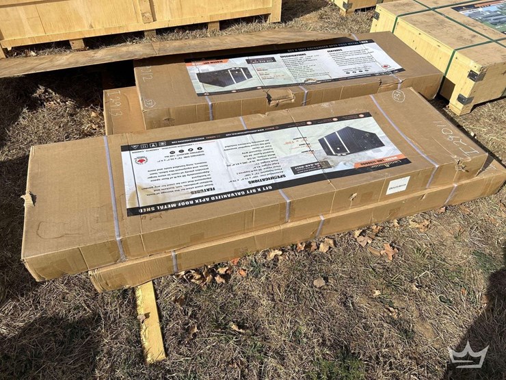 land-honor-6'x8'-galvanized-apex-roof-metal-shed-image-2