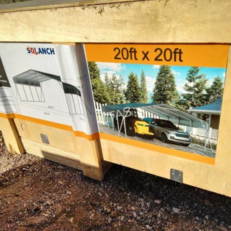 #77 • SDLC2020 20' x 20' High-End Carport