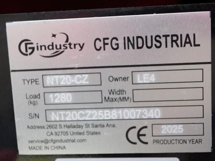 2025-cfg-industrial-1.3-ton-nt20-cz mini-excavator,-zonsen 23hp-gasoline-engine,-swing-boom,-unused-image-2