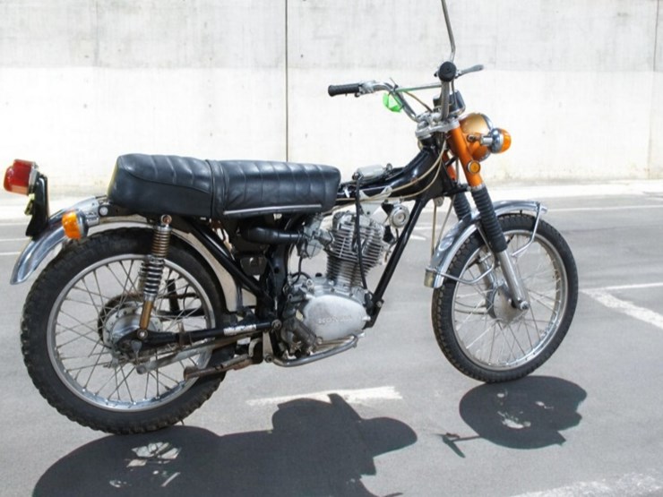 1971-honda-cl100-motorcycle-image-4