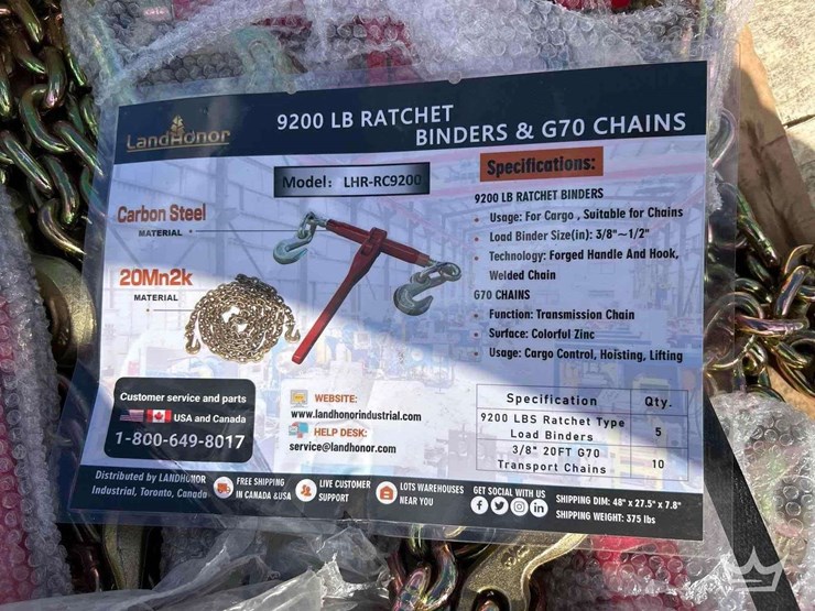 land-honor-9200-lbs-ratchet-binders-&amp;-g70-chains-image-1