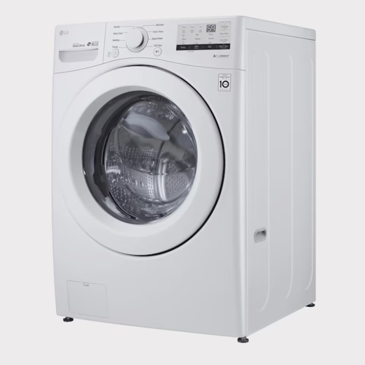 LG High Efficiency Stackable Medium 4.5 Cu. Ft. Front-Load Washer M/N WM3400CW, Unused