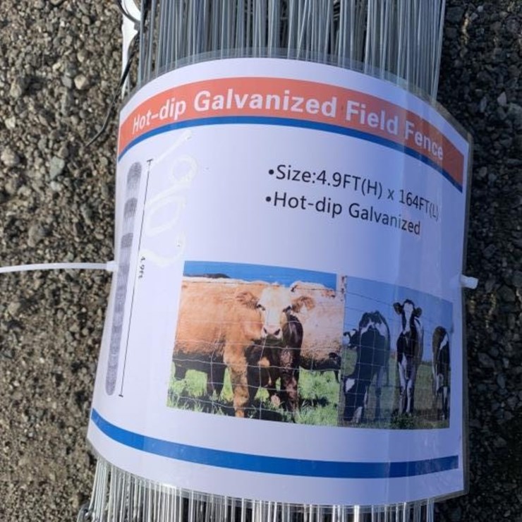 Unused 4.9ft x 164ft Rustproof Galvanized