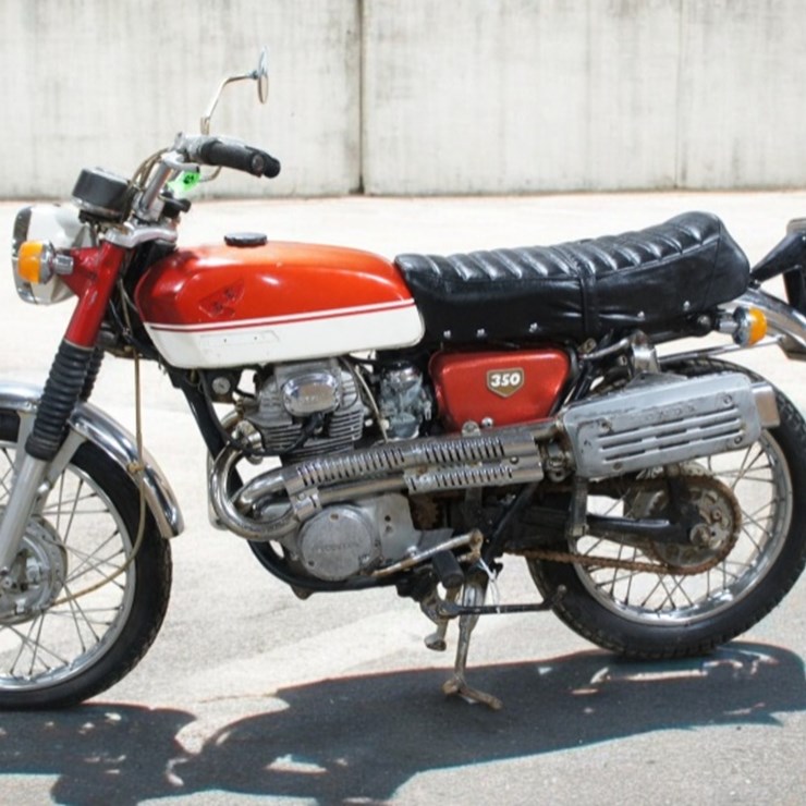 1969 Honda CL350 Motorcycle