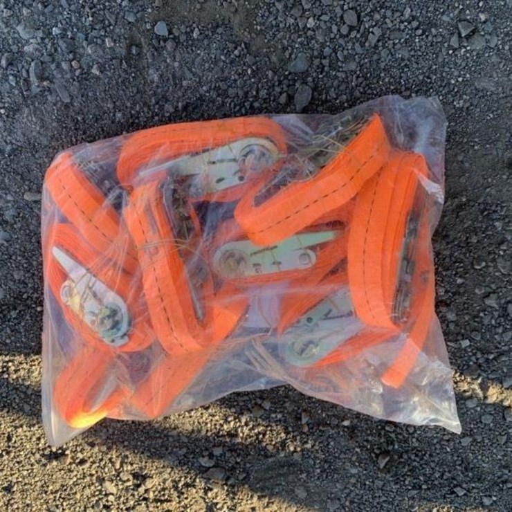 (10) Unused 1in Ratchet Straps.