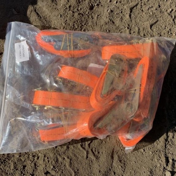 (10) Unused 1in Ratchet Straps.