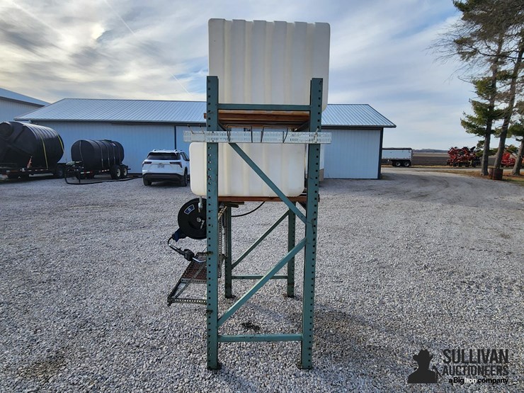 graco-hpm65b-oil-pump-w/-poly-tanks-&-stand-image-8