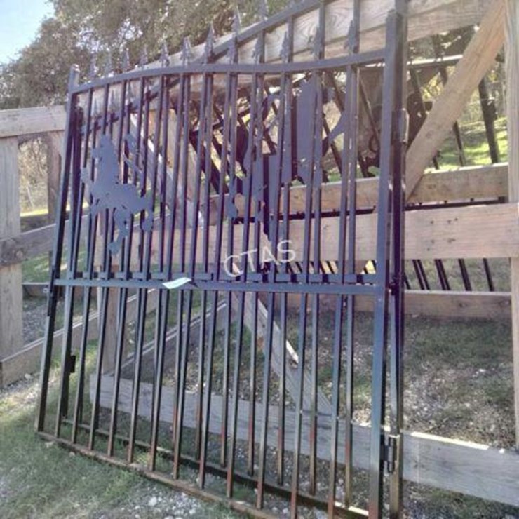 #13 • Bi-Parting Iron Gate w/ Lion Motif - 4.2M