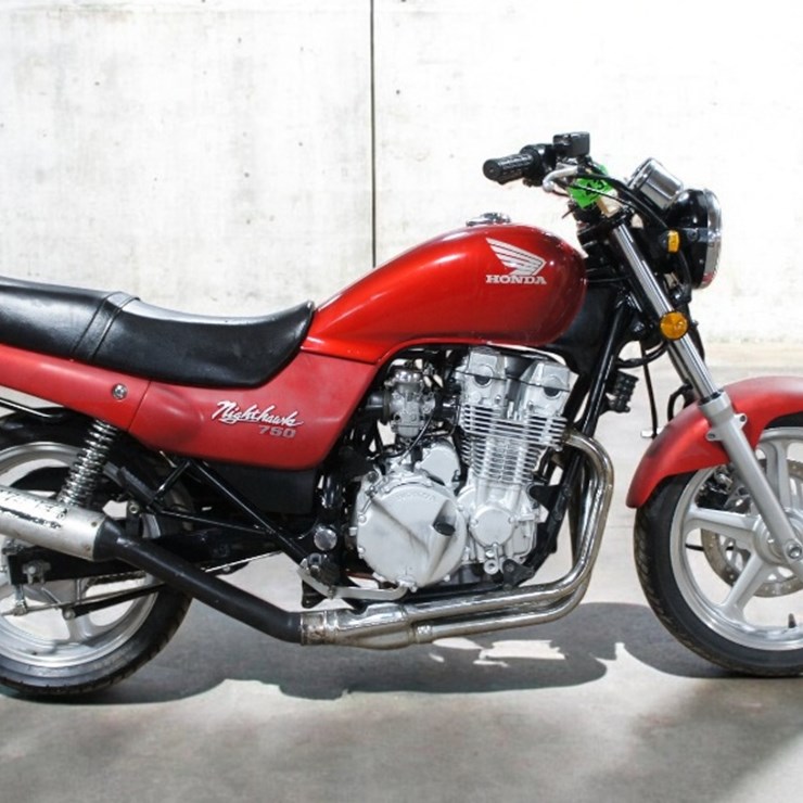 1991 Honda CB750SC Nighthawk Motorcycle