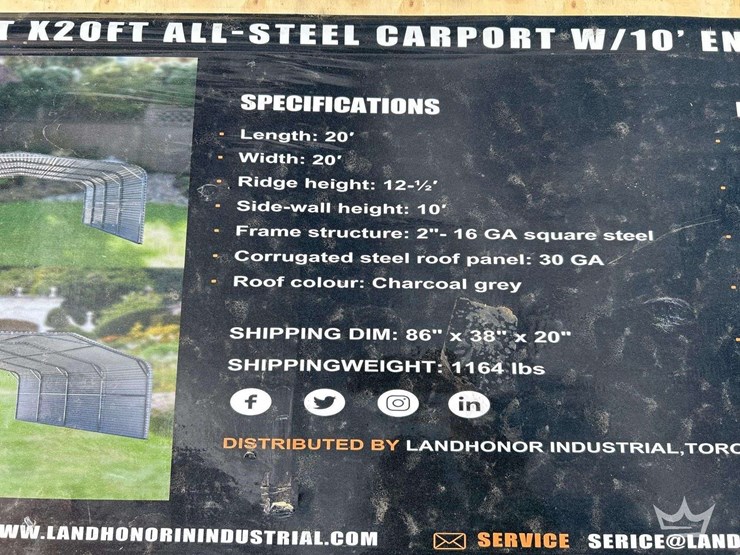 land-honor-20'x20'-all-steel-carport-image-3
