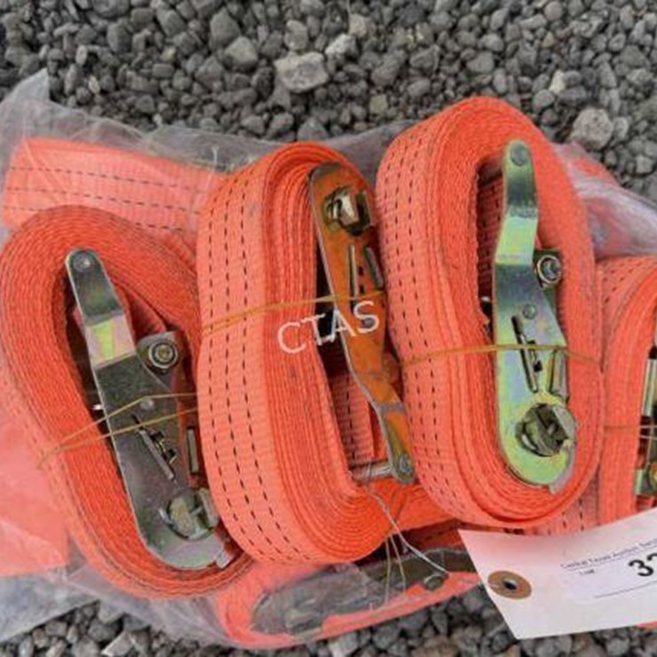 #32 • Ratchet Straps - Qty: 8, 3.8cm x 5m