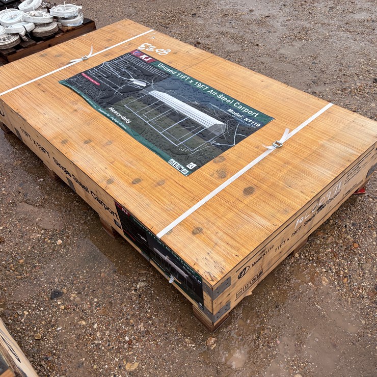 #8033 • STEEL CARPORT