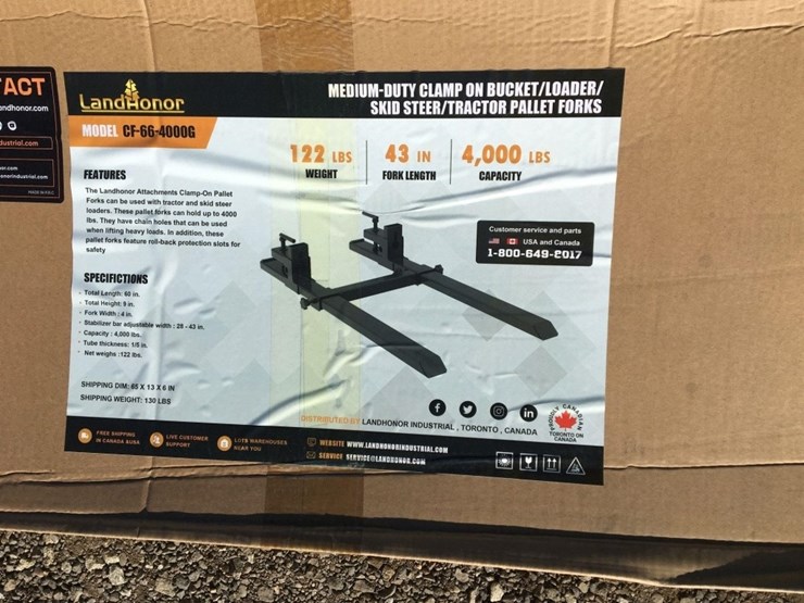 unused-land-honor-cf-66-4000g-43in-clamp-on-fork-image-3