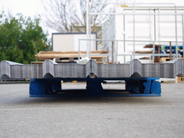 [100]-aboss 10'-x-3' corrugated-steel-panels,-baked-paint-surface,-actual-panel-size:-116.3"-x-35.8"-image-3