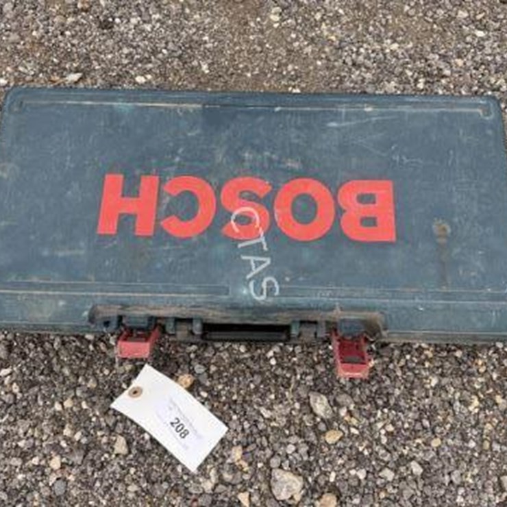 #208 • Bosch Heavy Duty Hammer Drill w/ Case