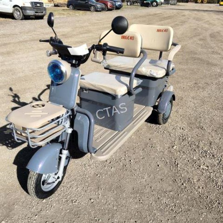 #58 • Mini 2-Seater Electric Trike Golf Cart (IRGC40)