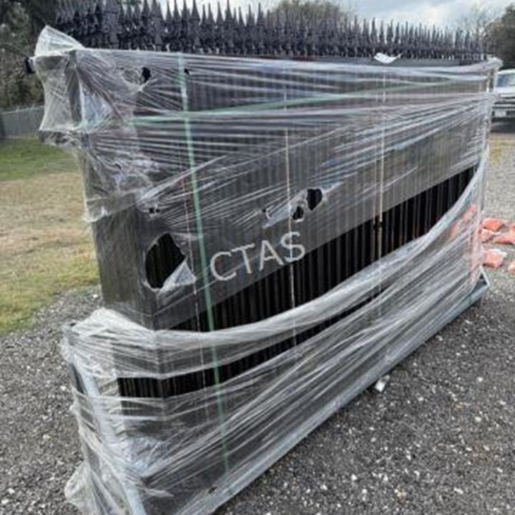 #132 • Wrought Iron Fence - 8 Panels