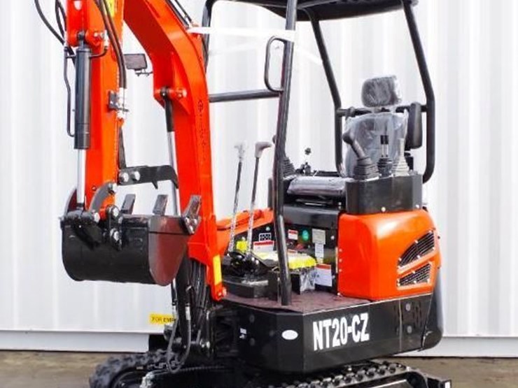 2025-cfg-industrial-1.3-ton-nt20-cz mini-excavator,-zonsen 23hp-gasoline-engine,-swing-boom,-unused-image-13