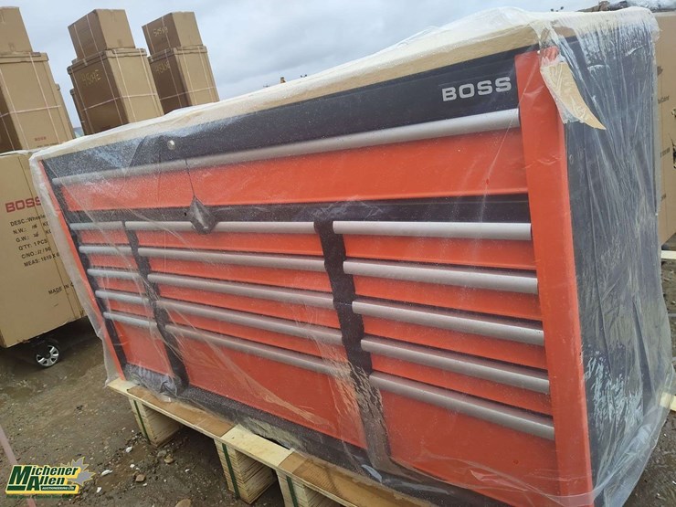unused-boss-16-drawer-rolling-workbench-tool-box-with-peg-board-&-tools--qty-1-image-19