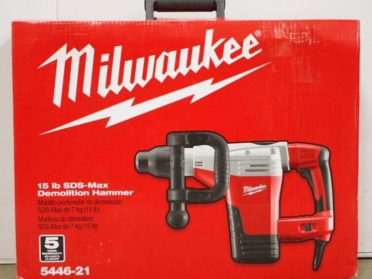 milwaukee-sds-max-demolition-hammer,-unused-image-2