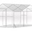 allmetal heavy-duty-20'-x-10'-galvanized-&-portable-chicken-coop-w/-shade-net,-m/n-k2010,-unused-image-4