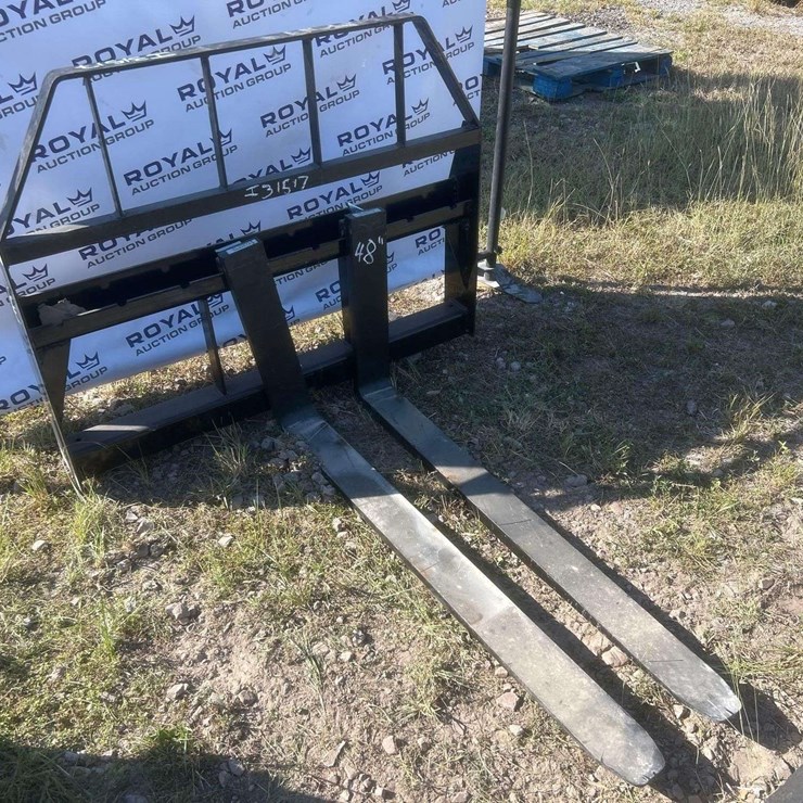 2025 Kivel 48in Forks and Frame Skid Steer Attachment