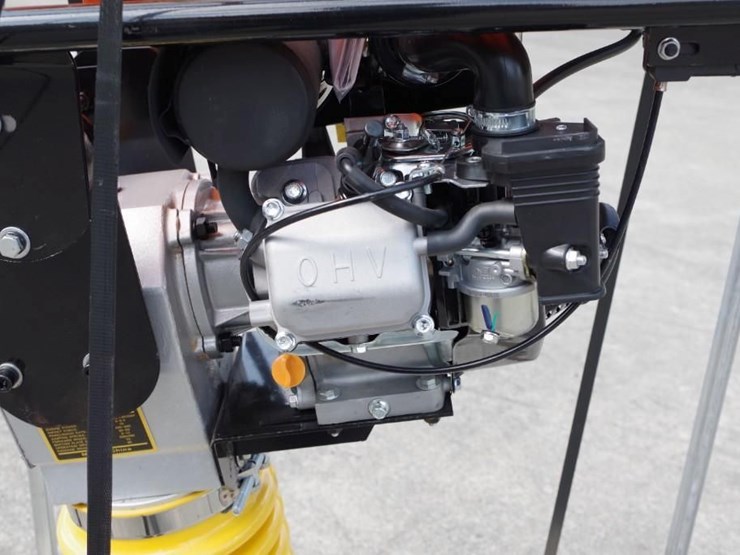 aboss tamping-rammer-w/-196cc-loncin gasoline-engine,-m/n-rm80,-unused-image-5