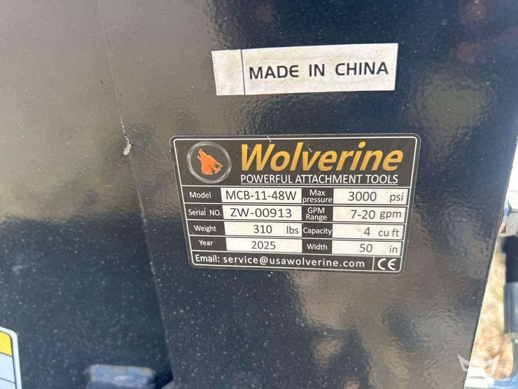 2025-wolverine-mcb-11-48w-48in-hydraulic-4-way-clamshell-bucket-skid-steer-attachment-image-5
