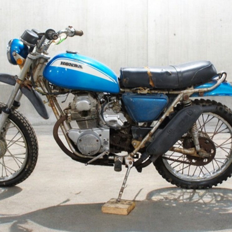 1972 Honda SL175 Motorcycle