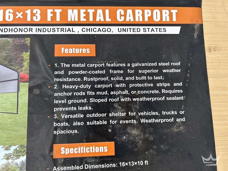 land-honor-16'-x-13'-metal-carport-image-2