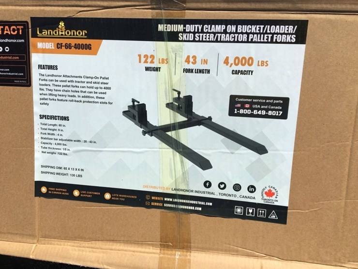 unused-land-honor-cf-66-4000g-43in-clamp-on-fork-image-3