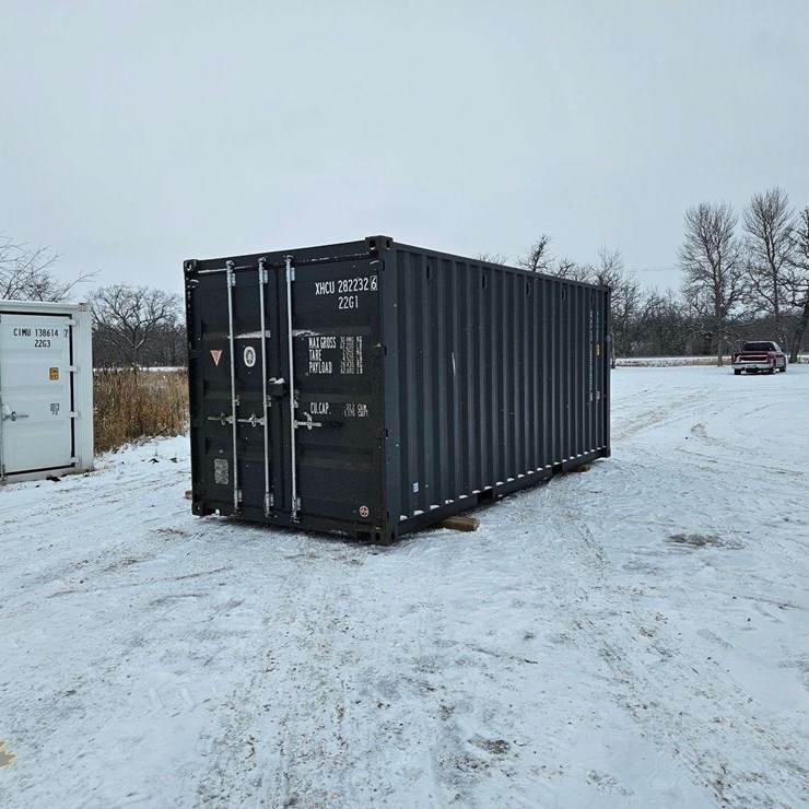 20' High Cube 1 Door Single Use Sea Container