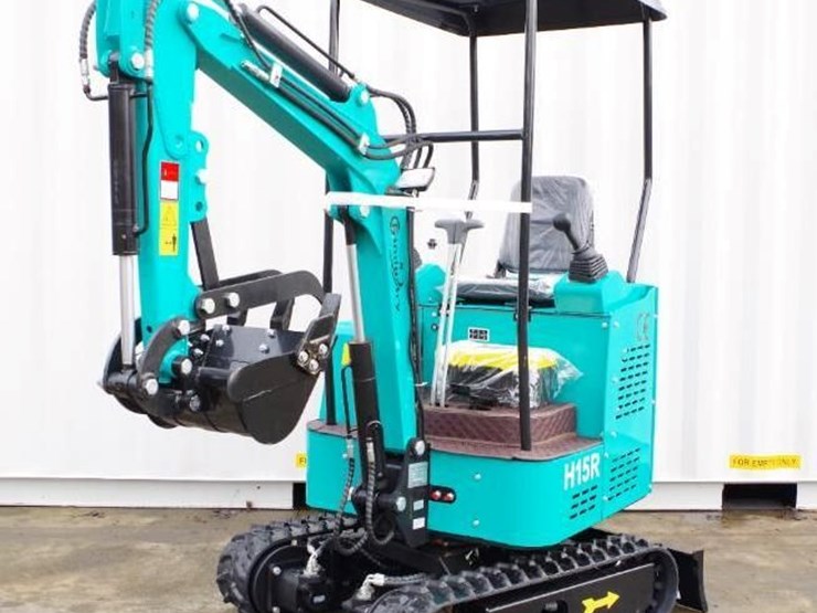 2025-cfg-industrial-h15r-mini-excavator-w/-pilot-system,-gasoline-engine,-unused-image-1
