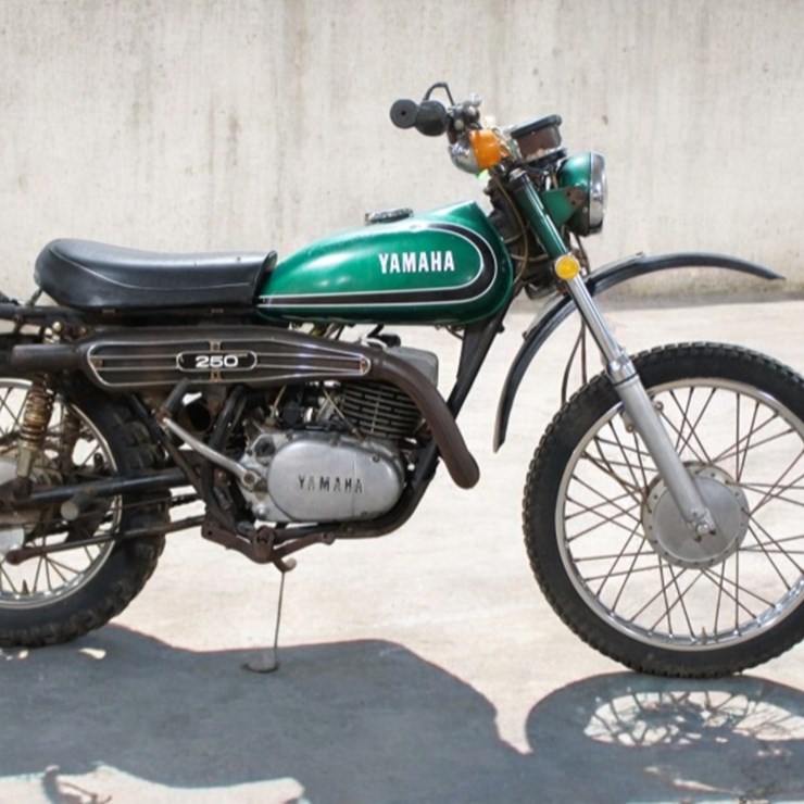 1973 Yamaha DT250 DT3 Motorcycle