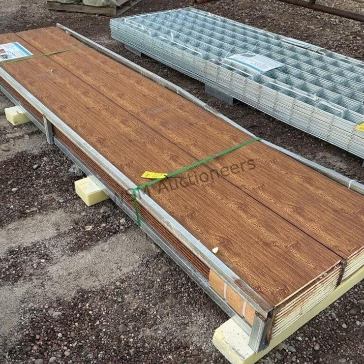 (20) POLYURETHANE INSULATED WALL PANELS