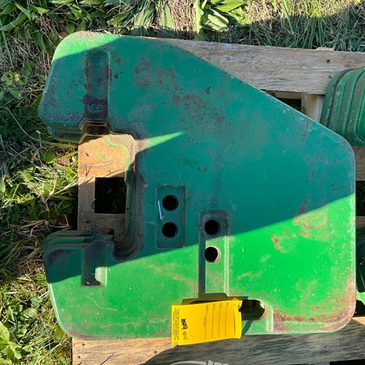 (6) John Deere Front Weights